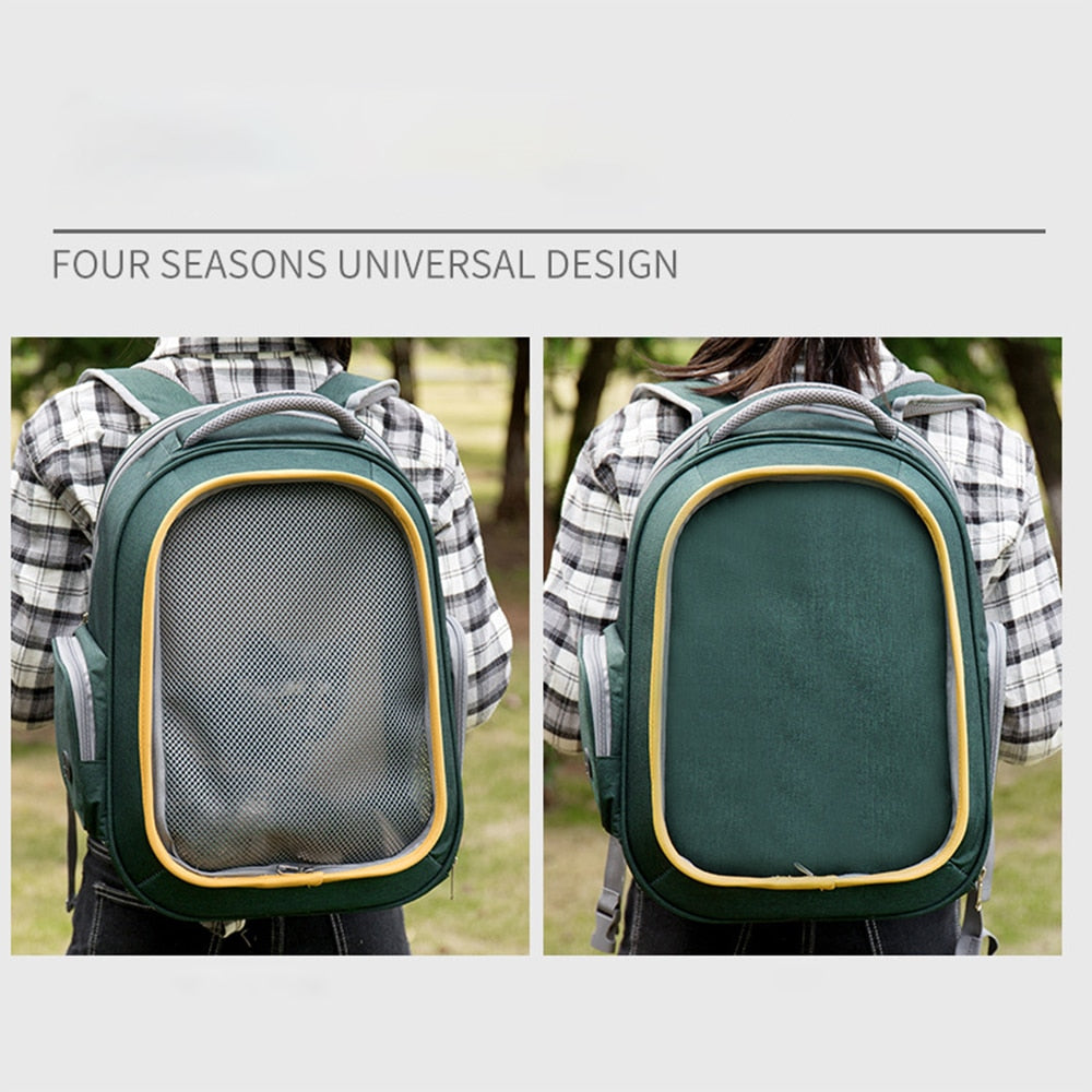 Expandable Cat Mesh Carrier Bag For Travelling