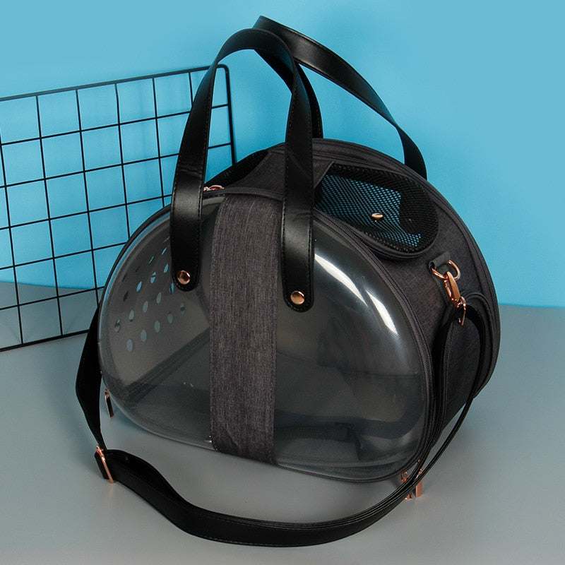 Transparent Cats Carrier Bag For Travelling