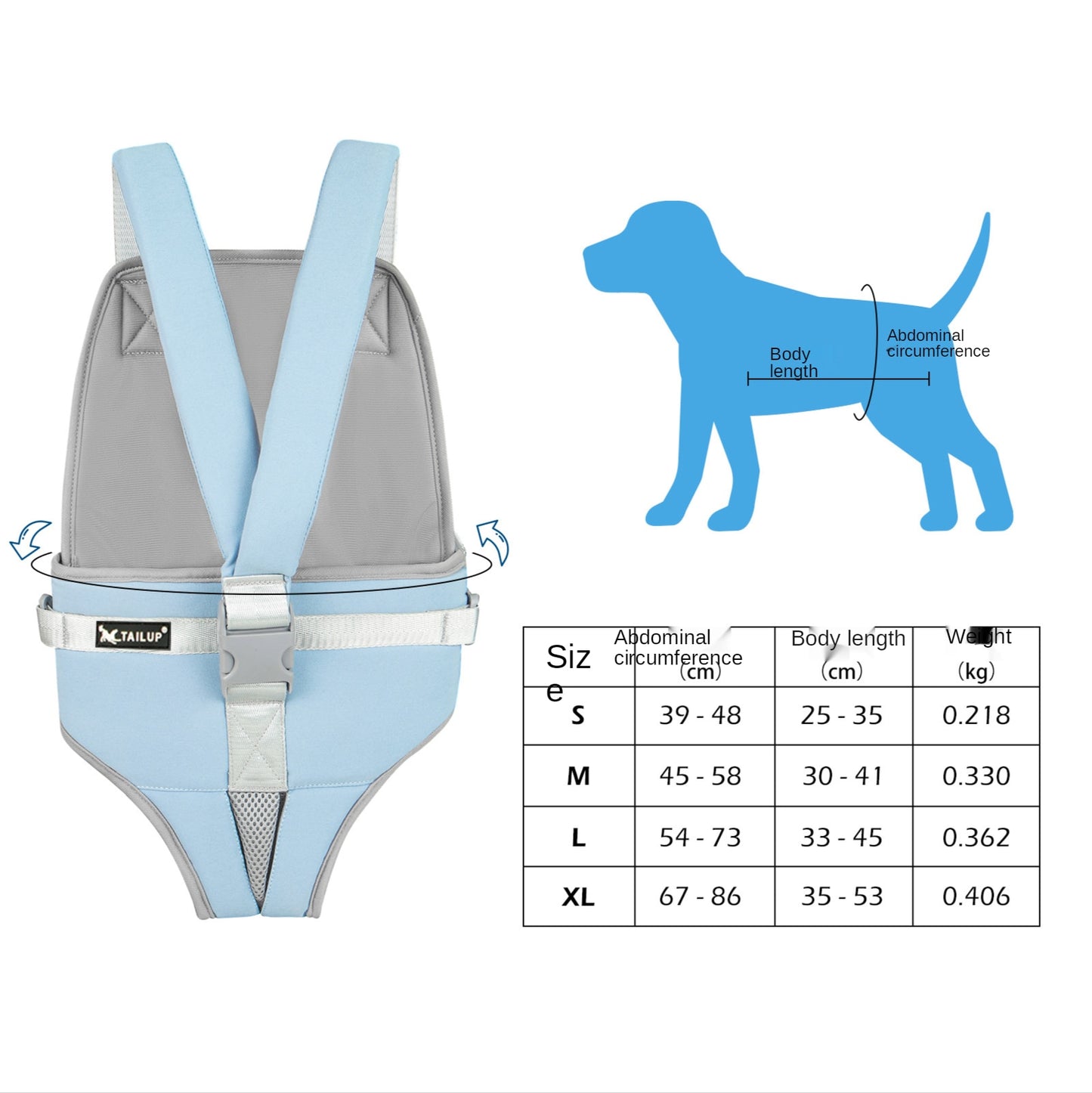 Foldable Cat Chest Bag Breathable