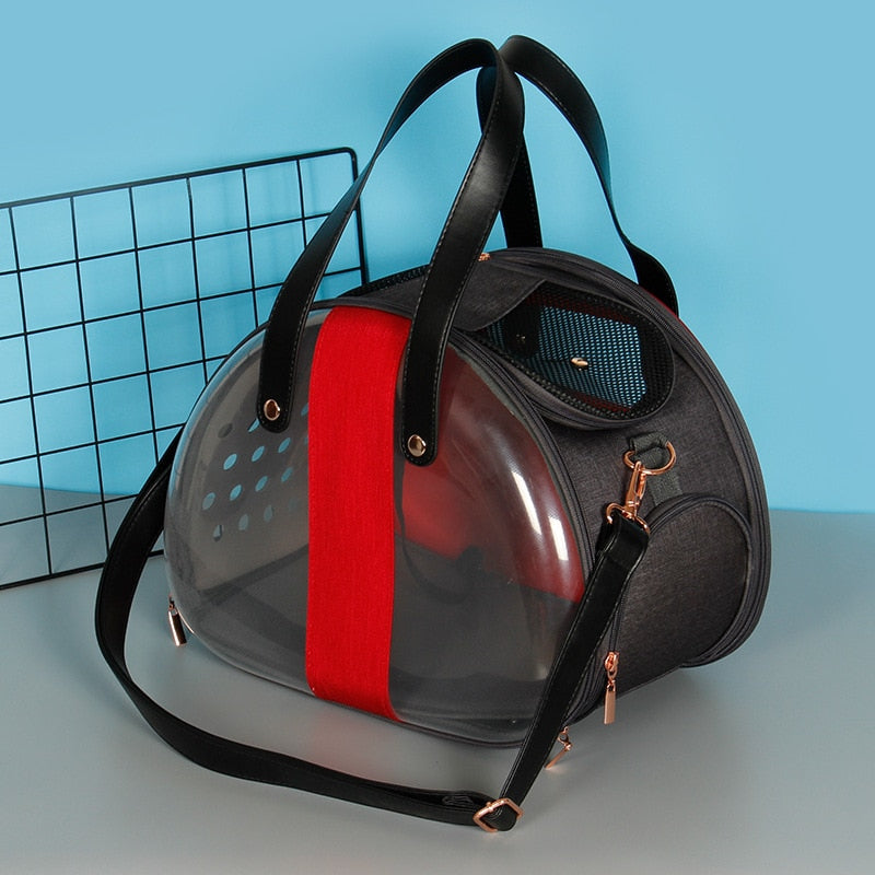 Transparent Cats Carrier Bag For Travelling