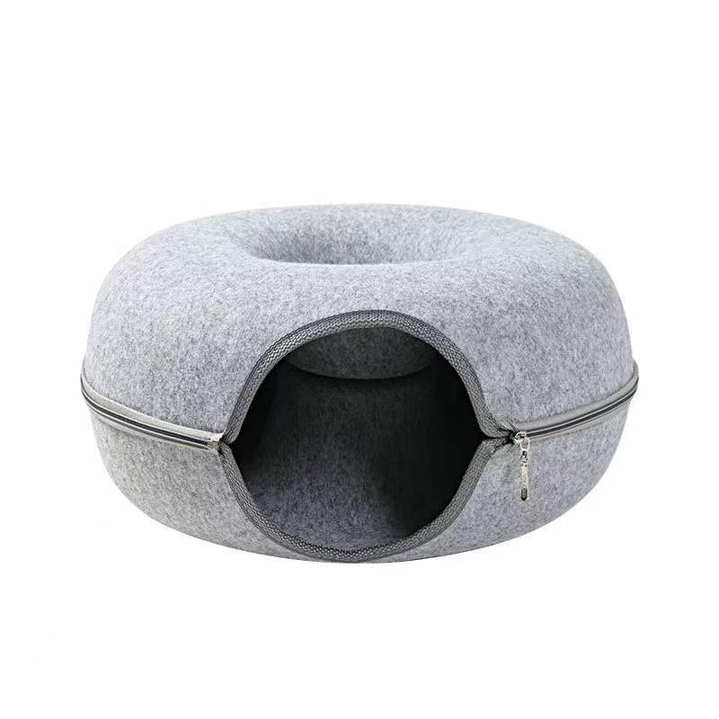 Donut Shape Cat Tunnel Bed