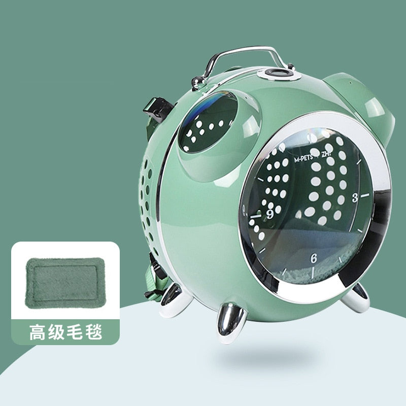 Outdoor Temperature Reminder Smart Cat Carrier Backpack