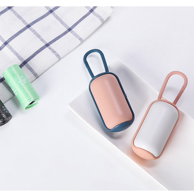 Mini Portable Poop Waste Bag Dispenser For Pets