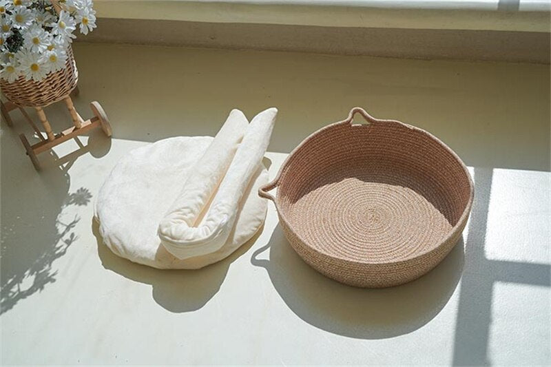 Handmade Washable Cat Bed
