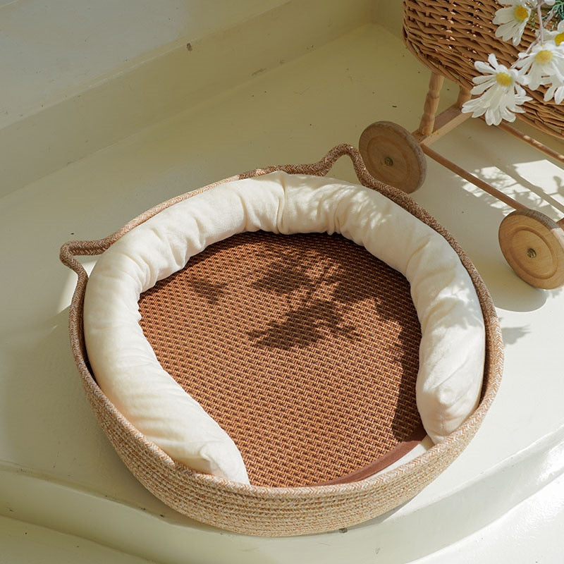 Handmade Washable Cat Bed