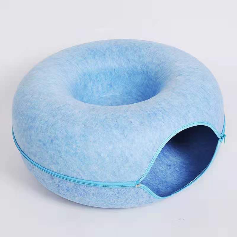 Donut Shape Cat Tunnel Bed