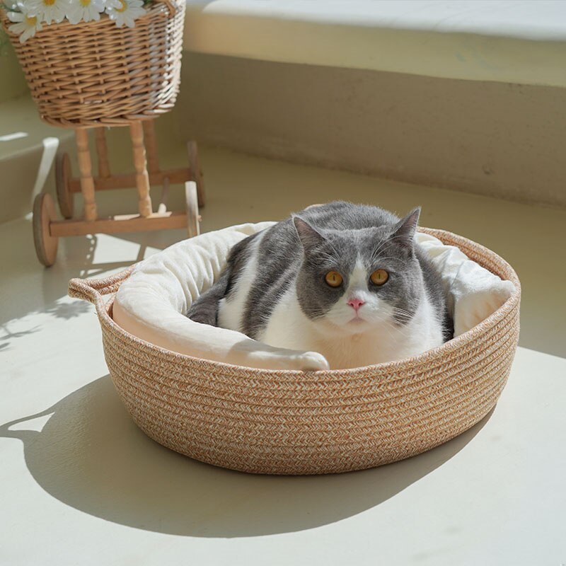 Handmade Washable Cat Bed