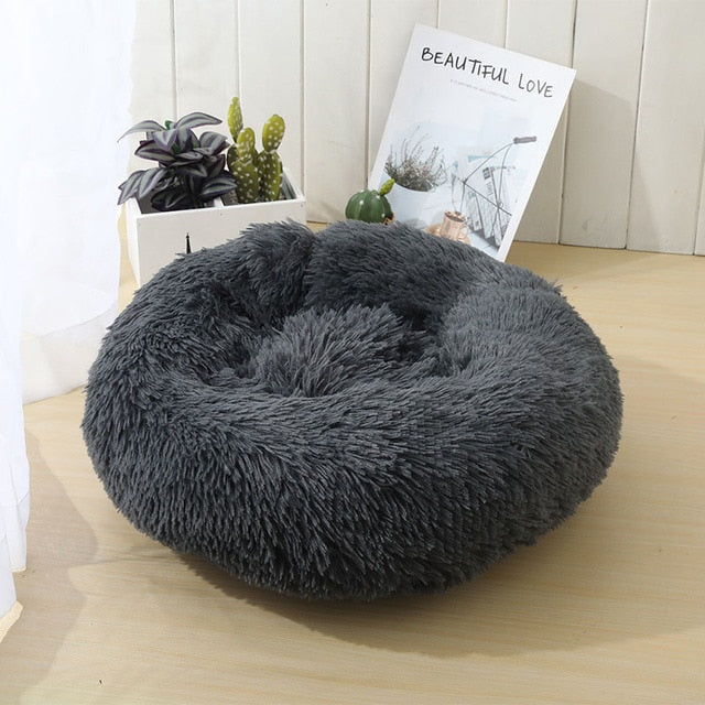 Soft Plush Cat Warm Basket