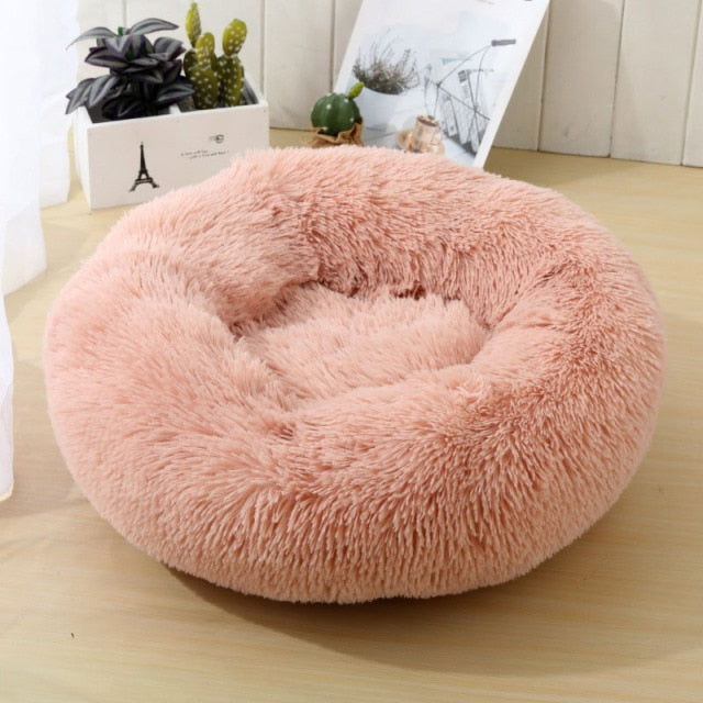 Soft Plush Cat Warm Basket