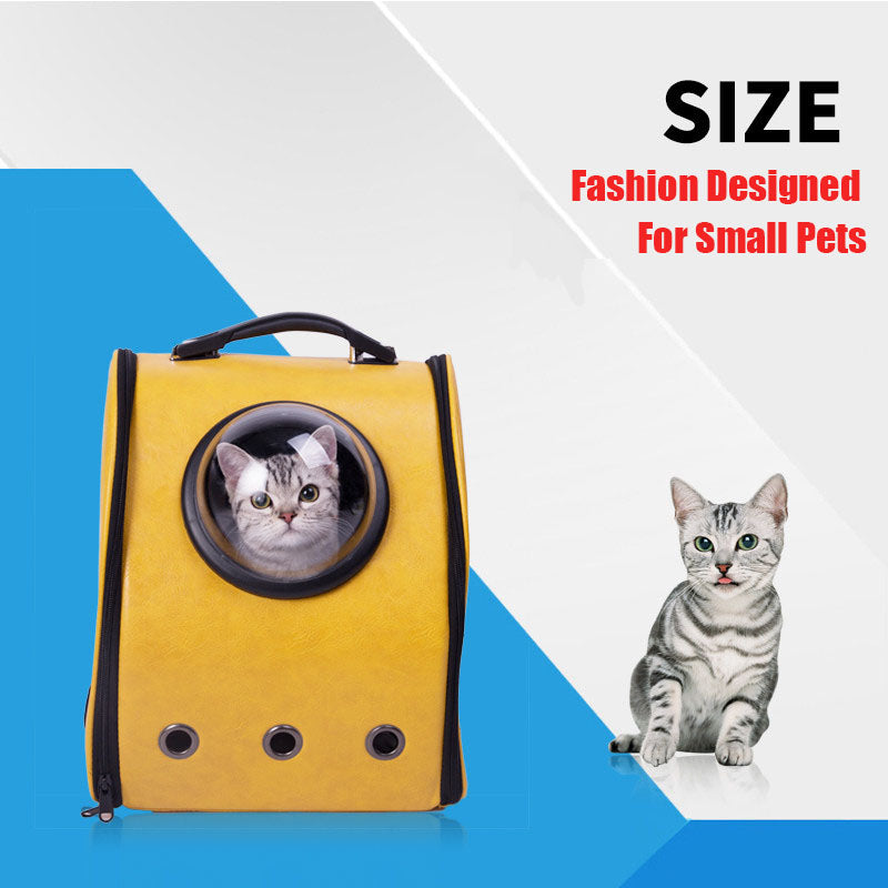 Cat Carrier Backpack with Glass Bubble