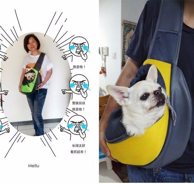 Single Shoulder Sling Bag for Cat