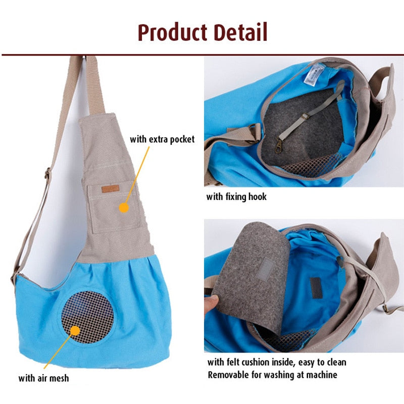 Single Shoulder Sling Bag for Cat